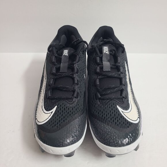 NEW Nike Alpha Huarache Elite 4 Low MCS Baseball Cleats FD6221-003 Size 11 Black - Picture 2 of 7